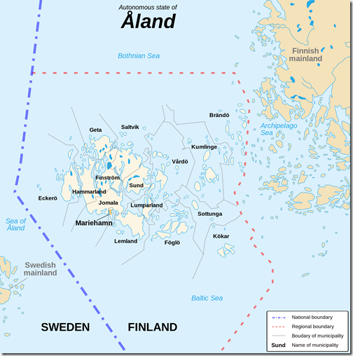 Aland Map 1